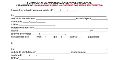 viagem policie|Autorização de viagem para crianças e adolescentes ...